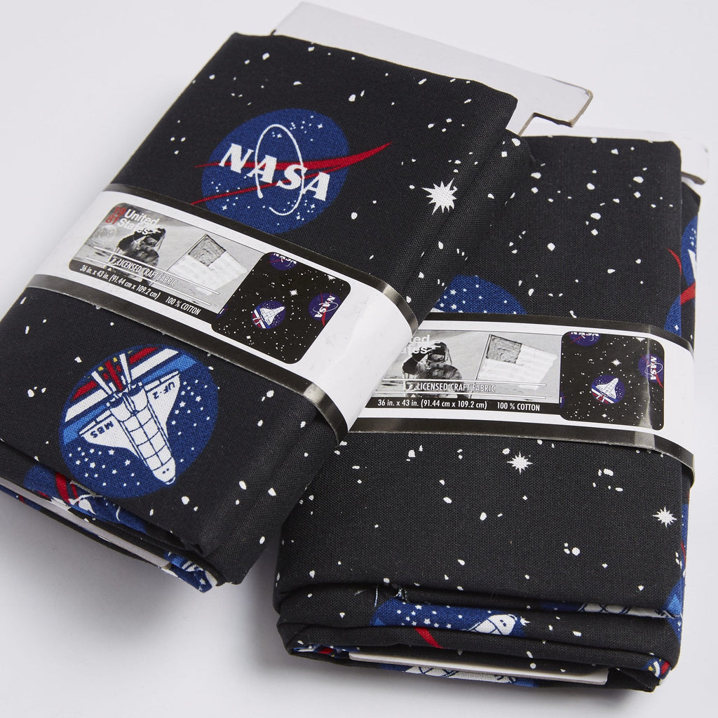 Nasa Space Shuttle Precut Cotton Fabric, 2-Pack - view 3