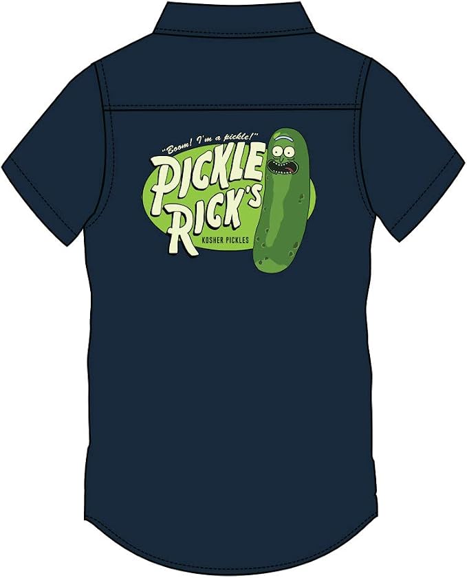 Rick and Morty Adult Unisex Pickle Rick Shirt - view 3