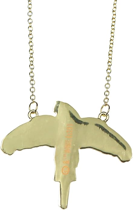 Harry Potter Flying Companion Fire Phoenix Fawkes Necklace - view 2