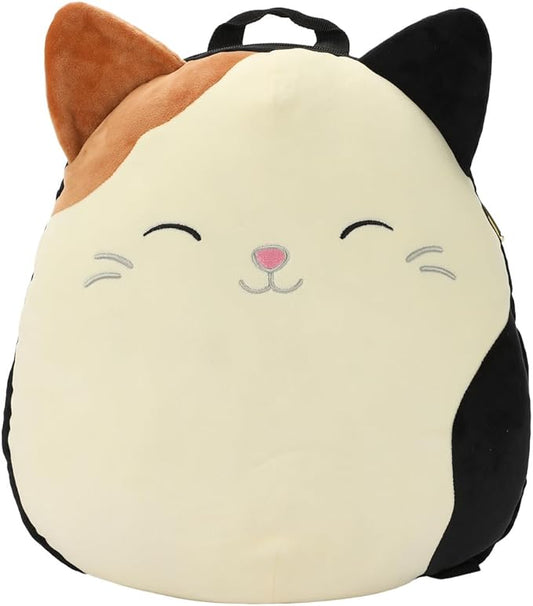 Squishmallows 3D Cam The Cat 14 inch Plush Mini Backpack