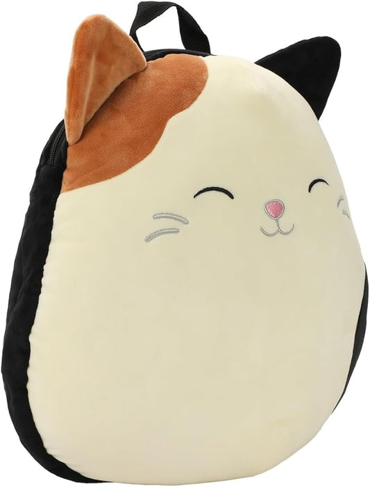 Squishmallows 3D Cam The Cat 14 inch Plush Mini Backpack