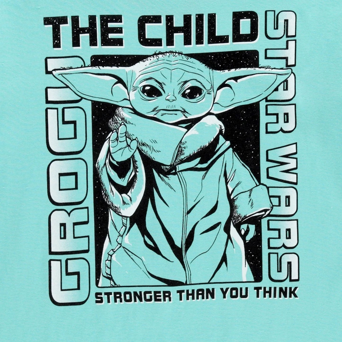 Boy's Star Wars The Mandalorian The Child Stronger Graphic Tee T-Shirt