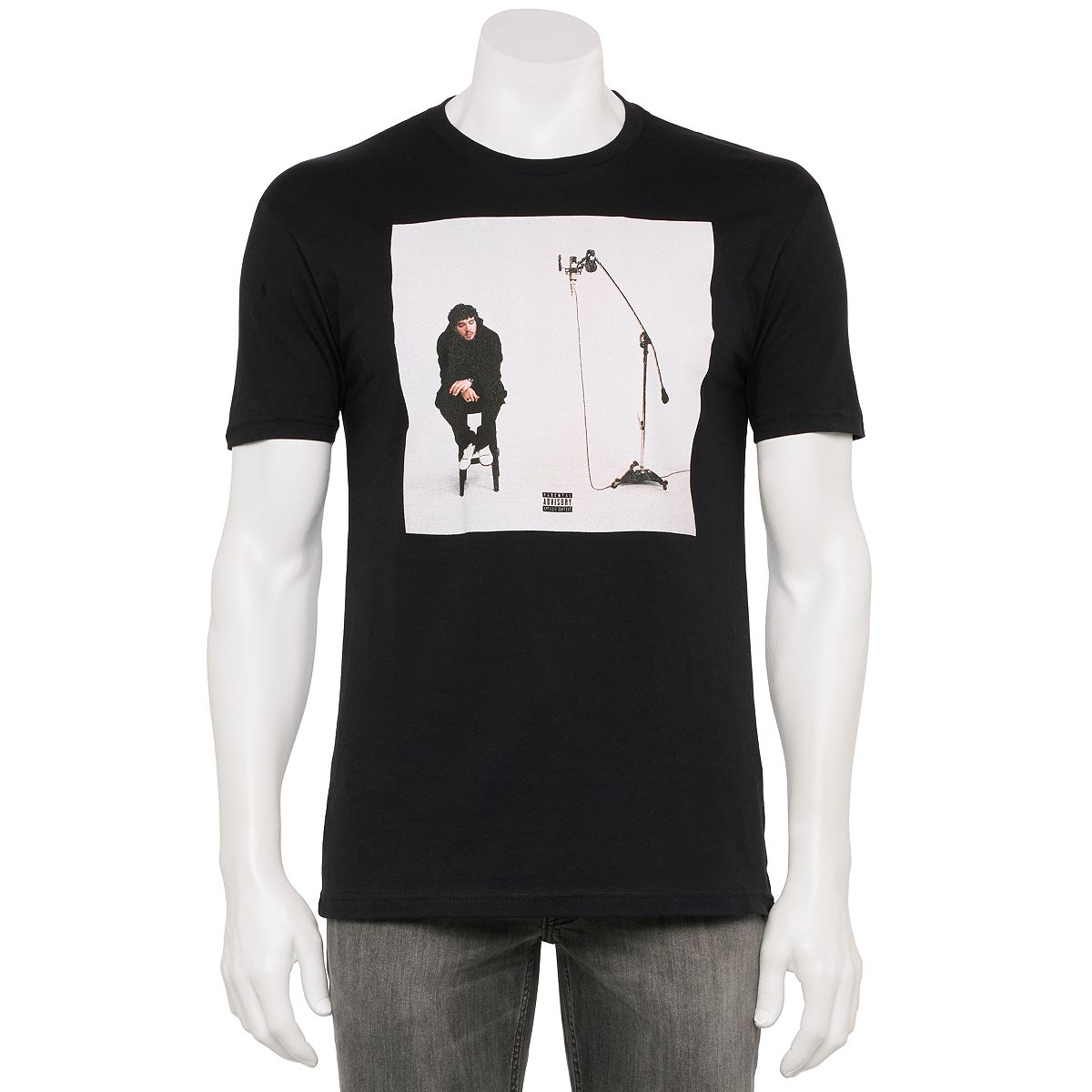 Men's Black Jack Harlow Graphic Tee T-Shirt
