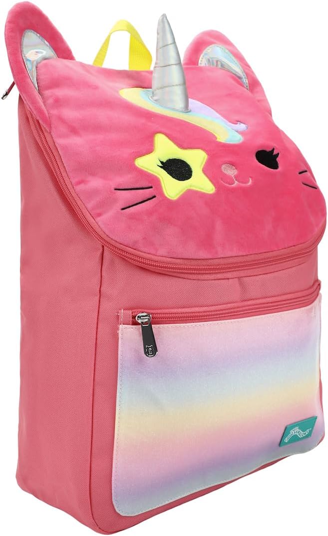 Squishmallows Sienna the Unicorn Cat Youth 16' Backpack