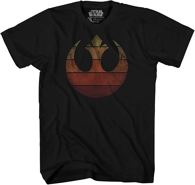 Men's Star Wars Rebel Alliance Rebellion Gradient Graphic Tee T-Shirt