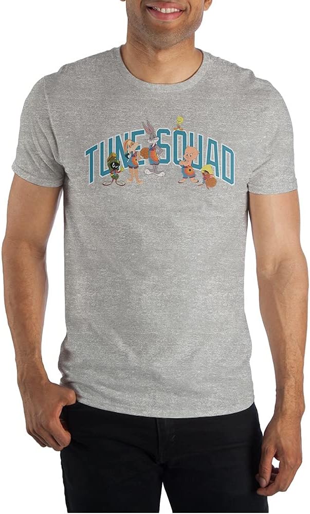 Men's Space Jam 2: A New Legacy Tune Squad Block Letters Tee T-Shirt - view 2