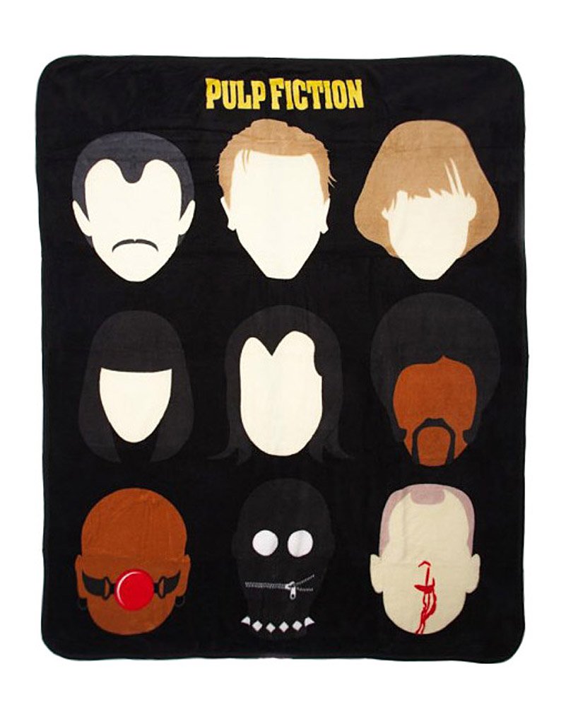 Manta de felpa Miramax Pulp Fiction 48 "x 60"