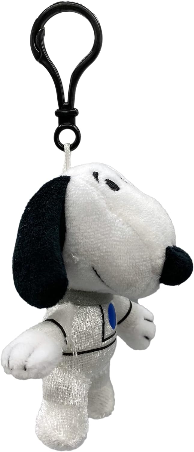 11895 Snoopy in Space Snoopy in White Astronaut Suit Clipsters Toy 4"