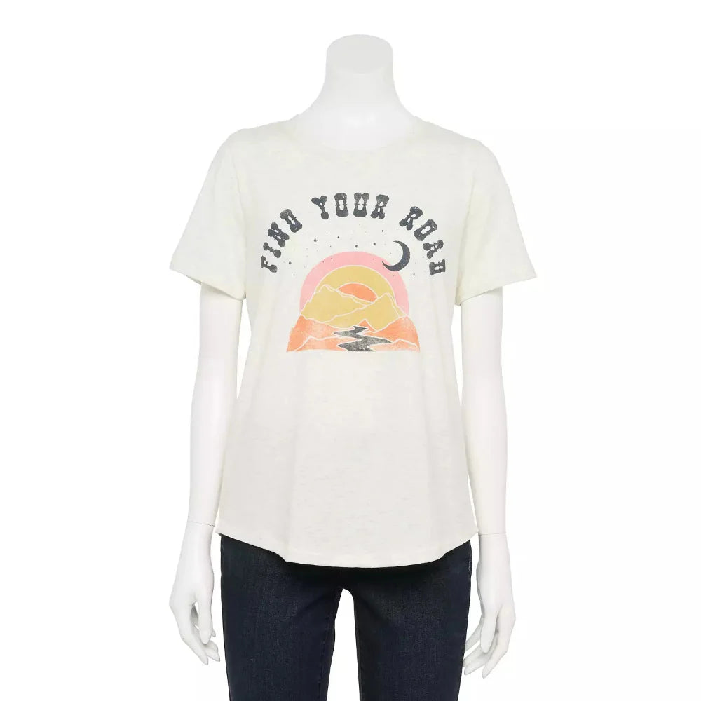 Women's Plus Find Your Road Desert Graphic T-Shirt - view 2