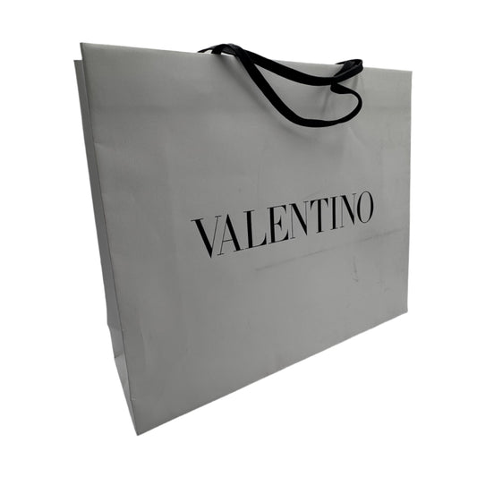 Valentino shopping bag on a white background