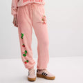 Juniors' Strawberry Shortcake On The Sweet List Woobie Jogger Pant