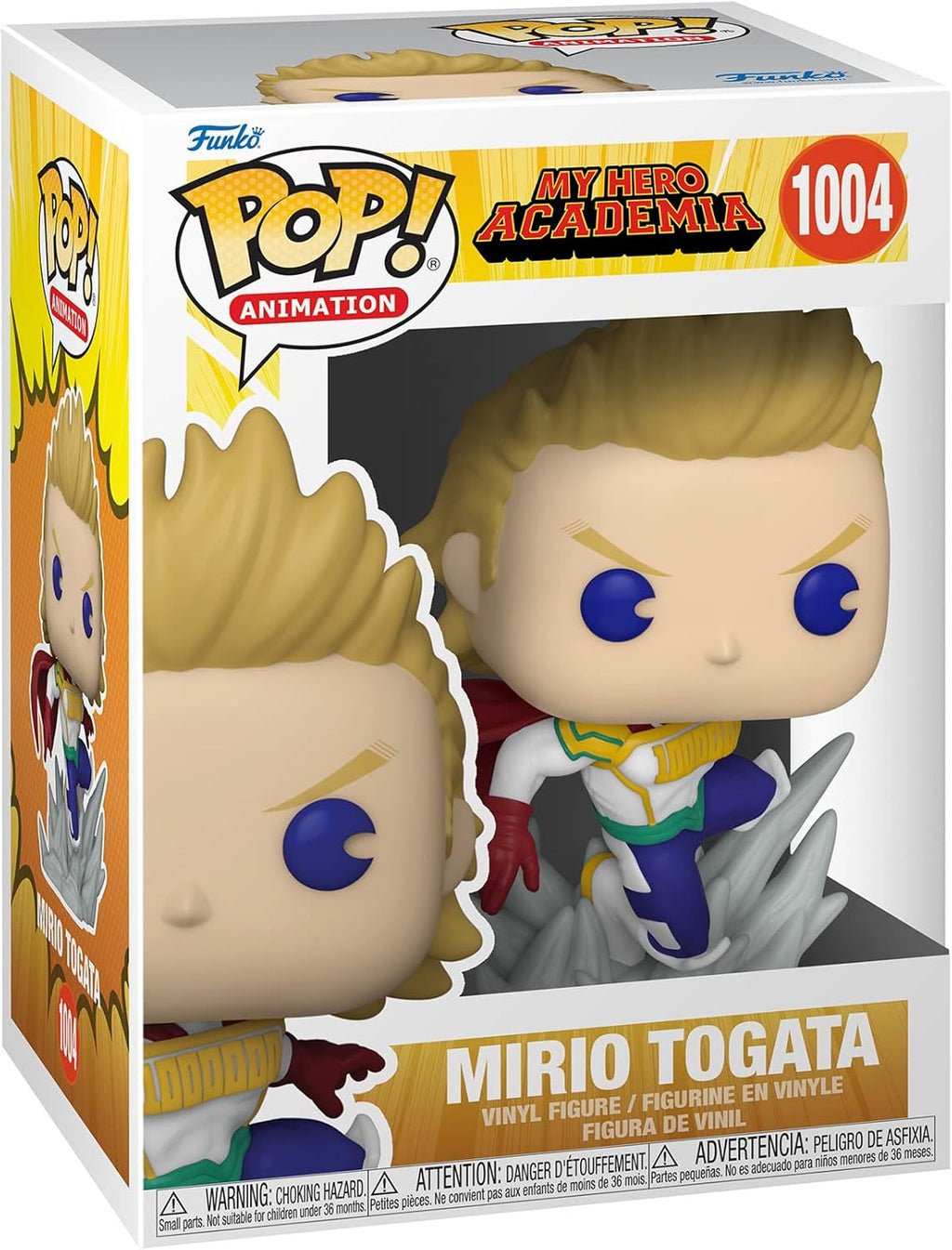 Funko POP Animation: My Hero Acadamia - Mirio in Hero Costume, Multicolor, (51902) - view 2
