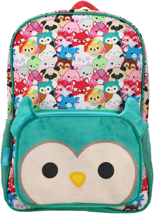 Girls' Plush Backpack (Little Big Kid), Teal, One Size