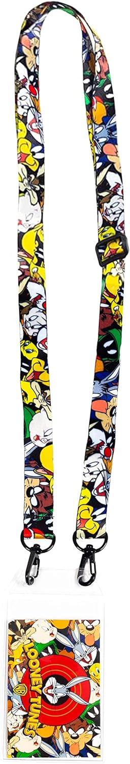 Looney Tunes Classic Characters Lanyard with ID Badge