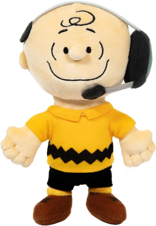 Peanuts Charlie Brown Mission Control NASA Small Plush 7.5" Toy