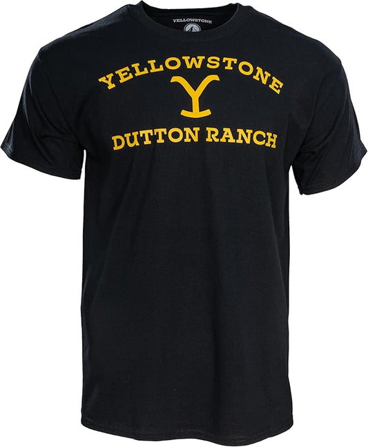 Men's Yellowstone Dutton Ranch Logo T-Shirt Tee