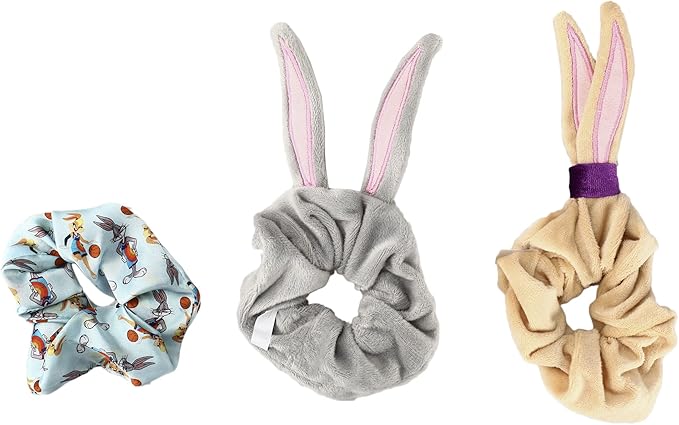 Space Jam Bunny Scrunchy 3-Pack: - view 3