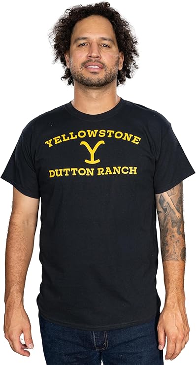 Men's Yellowstone Dutton Ranch Logo T-Shirt Tee