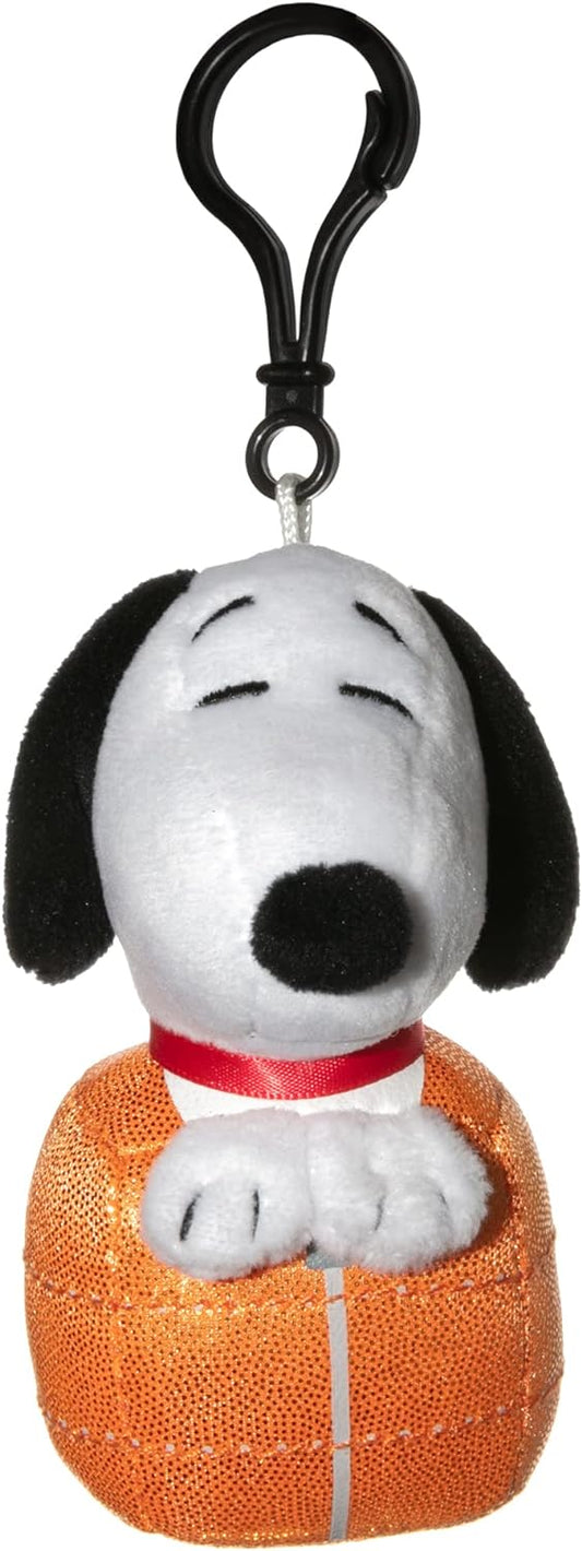 11896 Snoopy en el espacio Snoopy en saco de dormir Clipsters Peluche 4"