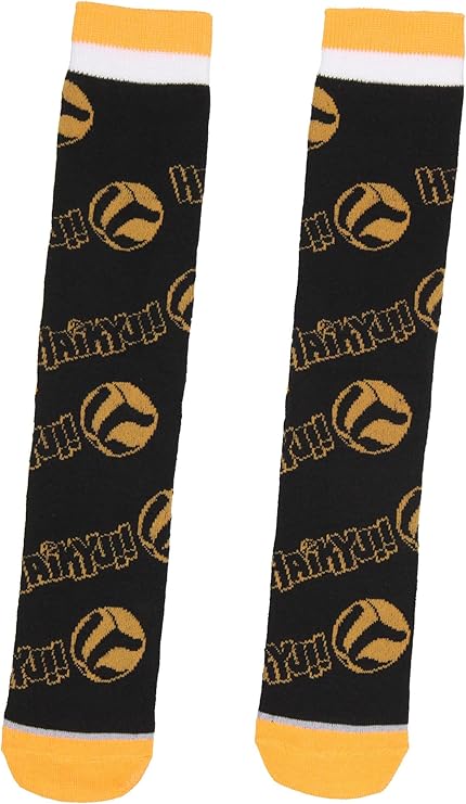 Adult Haikyu!! Manga Anime Volleyball Unisex Mid-Calf Crew Socks Size 10-13 - view 2