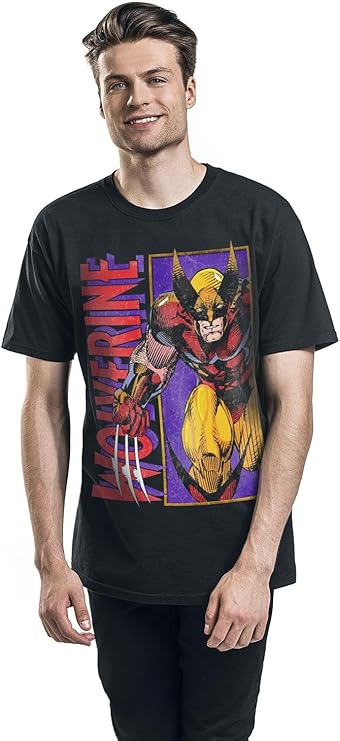 Marvel Men's Wolverine Classic Character T-Shirt - Bladevip