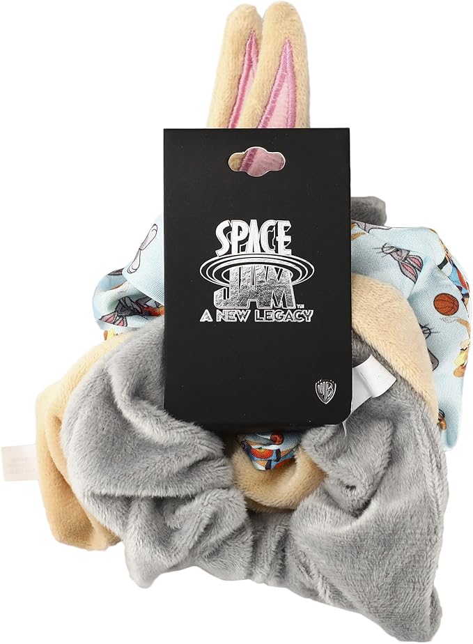 Space Jam Bunny Scrunchy 3-Pack: - view 2