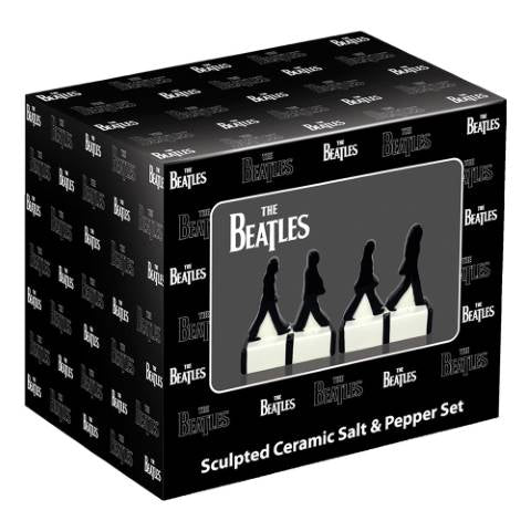Vandor 72230 The Beatles Abbey Road Silhouettes Salt & Pepper Set