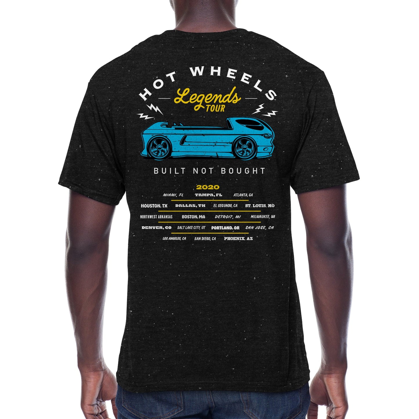 Hot Wheels Legends Tour Camiseta gráfica para hombres y hombres grandes
