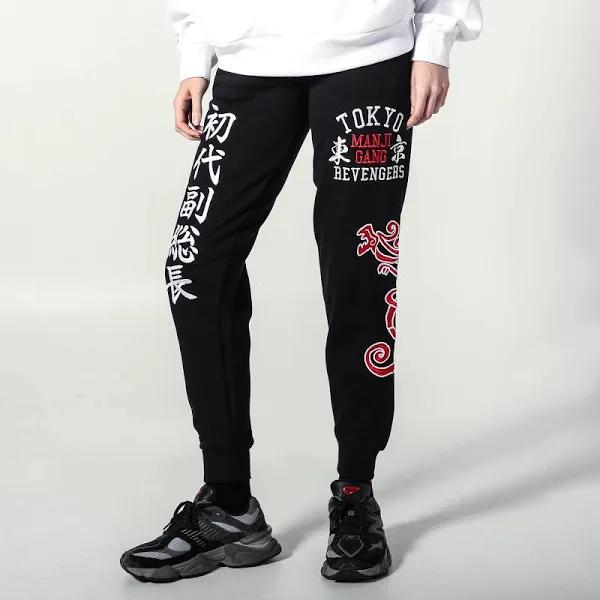 Men's Tokyo Revengers Tokyo Manji Gang Embroidered Joggers