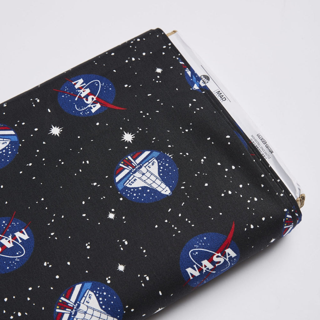 Nasa Space Shuttle 100% Cotton Quilting Fabric, 44 inch X 8 Yards, By The Bolt - view 4