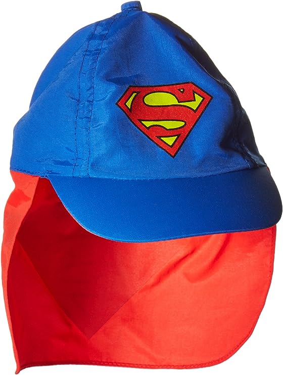 DC Comics Infant 12-24M Boys' Superman Cape Hat with Logo