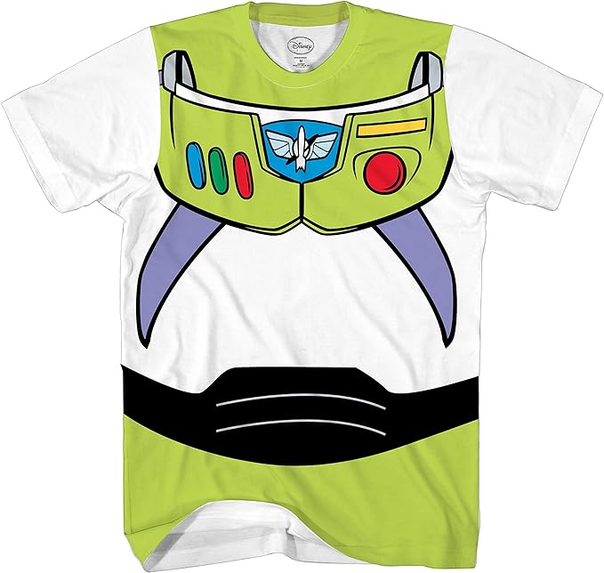 Toy Story Buzz Lightyear Astronaut Costume Adult T-Shirt