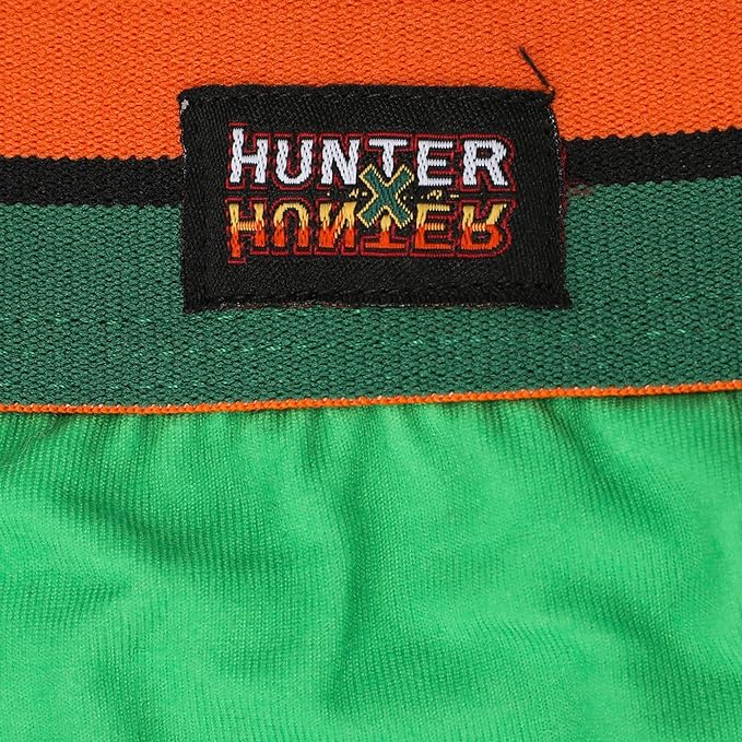 Ropa interior tipo bóxer verde Hunter X Hunter Gon Cosplay para hombre