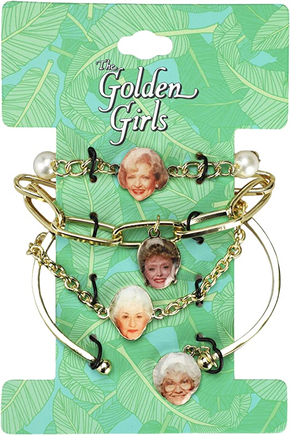 Set de regalo de pulsera con dijes The Golden Girls