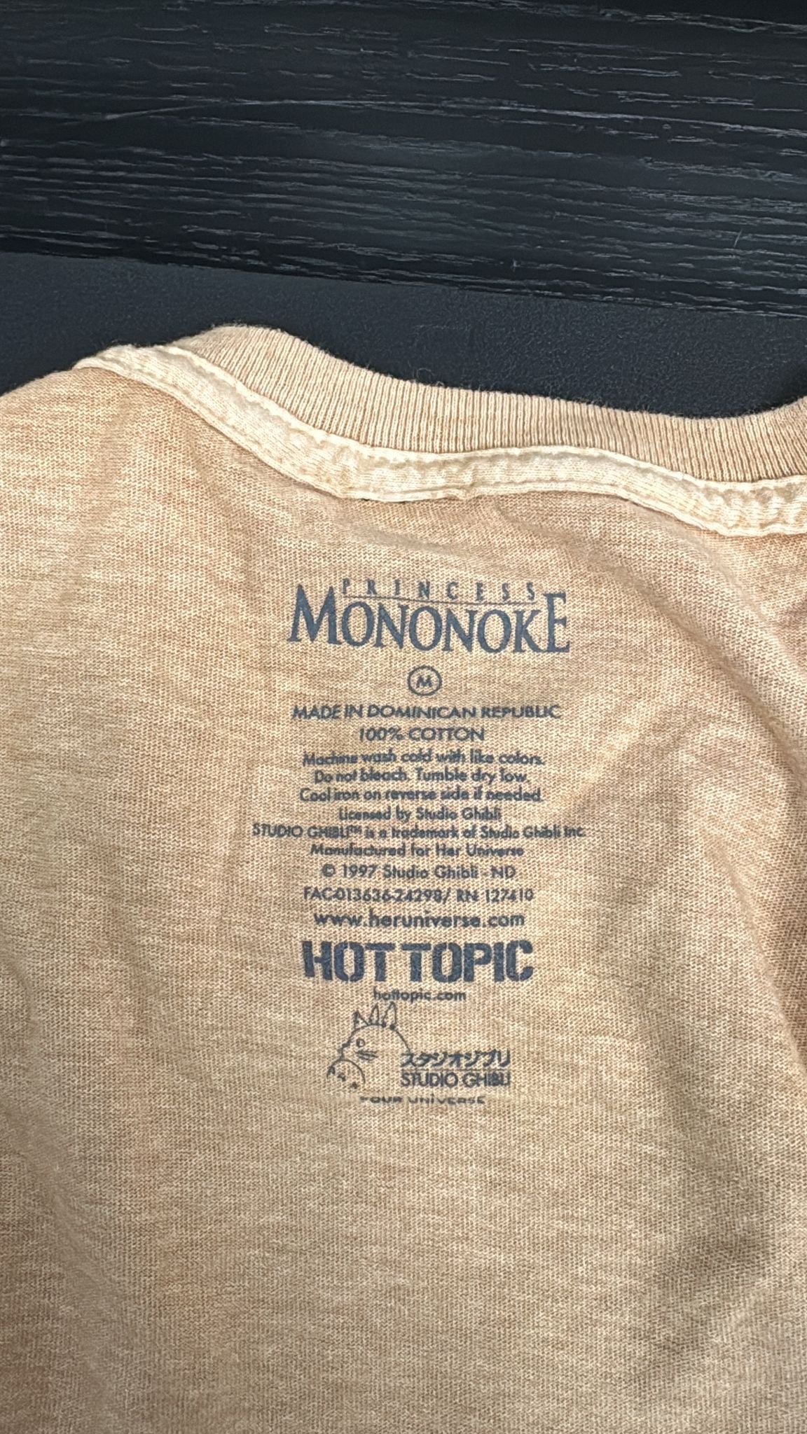 Official Studio Ghibli® Princess Mononoke San & Moro T-Shirt - view 2