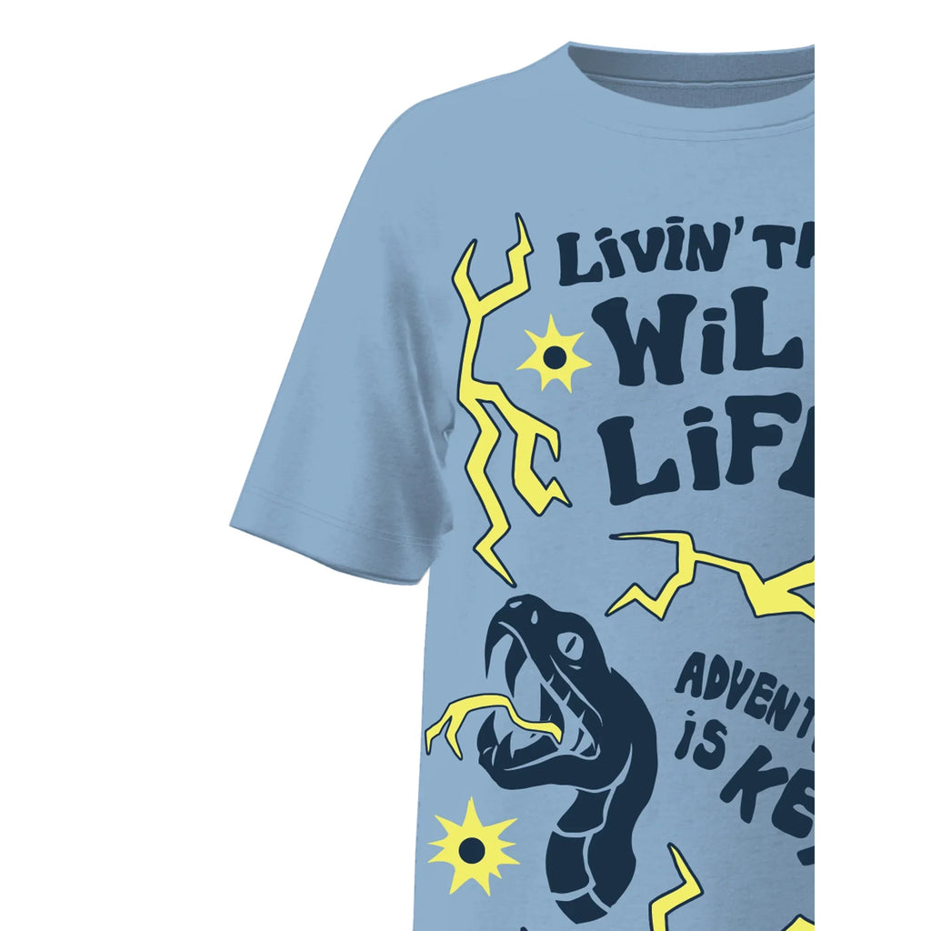 Boys Wonder Nation Wild Life Graphic T-Shirt Tee - view 4