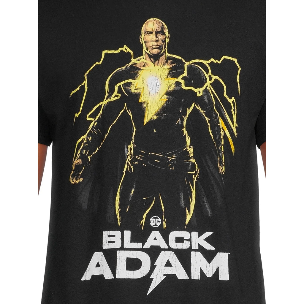 Men's DC Comics Black Adam Graphic Tee with Short Sleeves - view 3