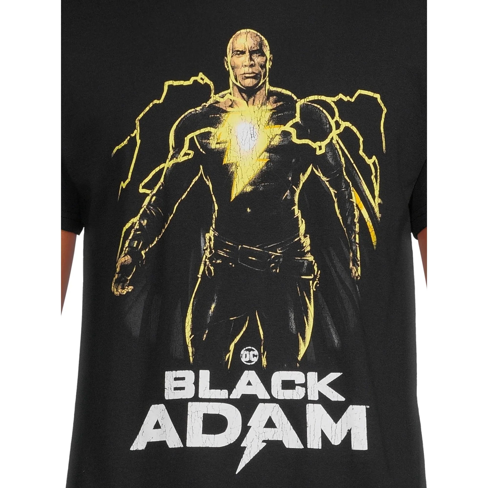 Men's DC Comics Black Adam Graphic Tee with Short Sleeves - view 3