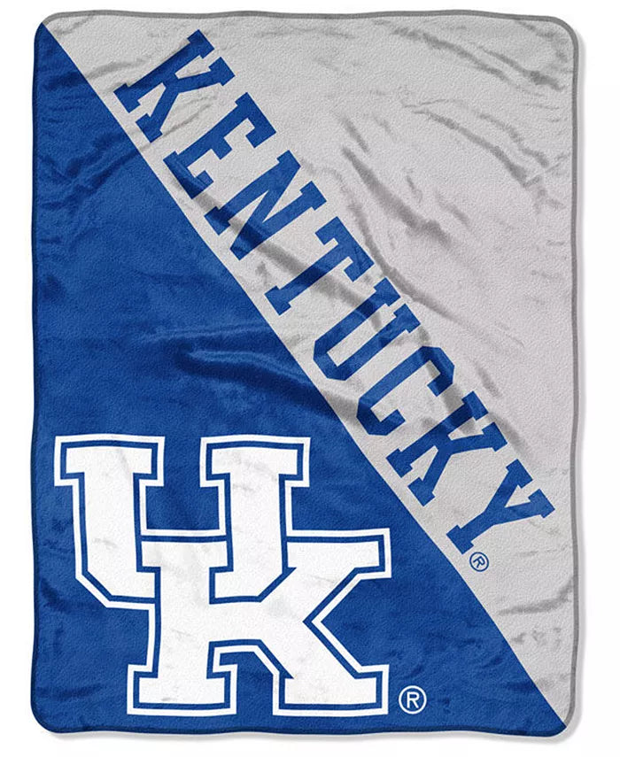 Northwest NCAA Kentucky Wildcats Micro Raschel Halftone Blanket 46" x 60", Halftone