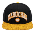 Maruchan Noodel Brim Men's Snapback Hat Black
