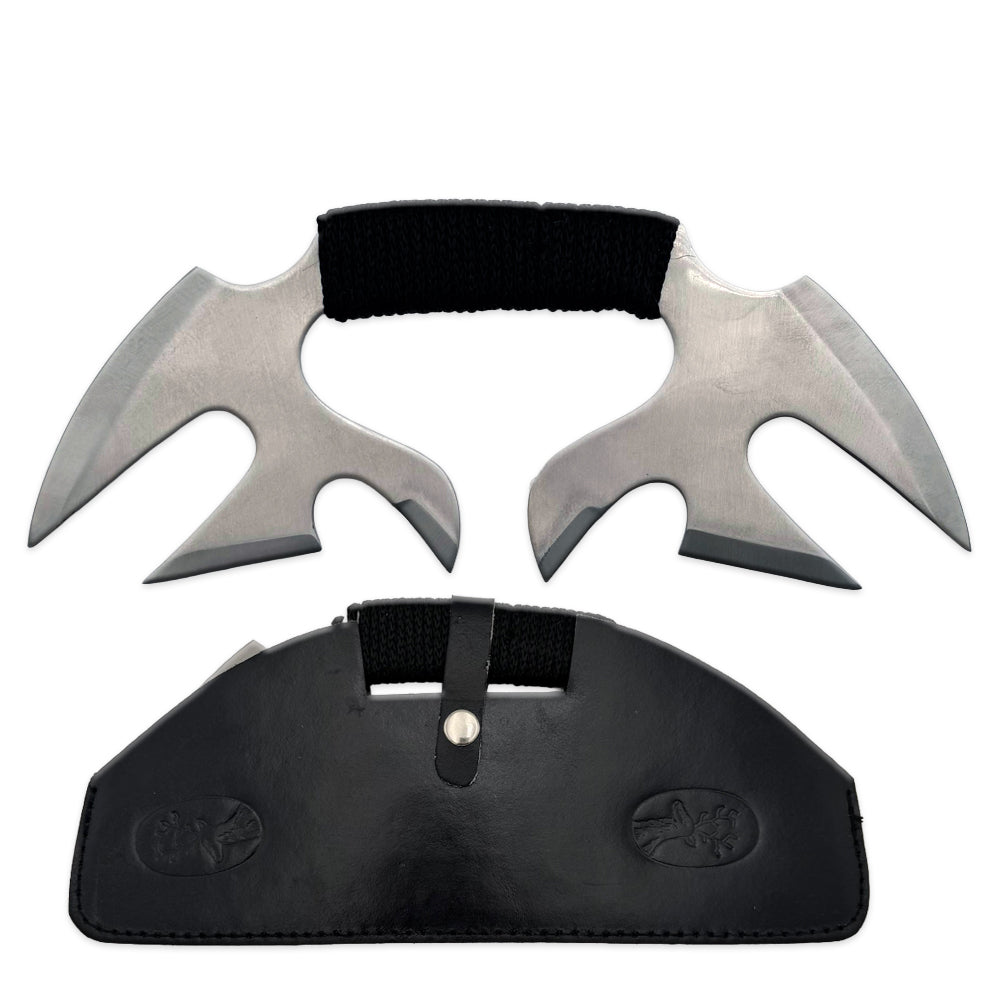 AB-89 8 inch Two-Sided Skinner Knife with Sheath