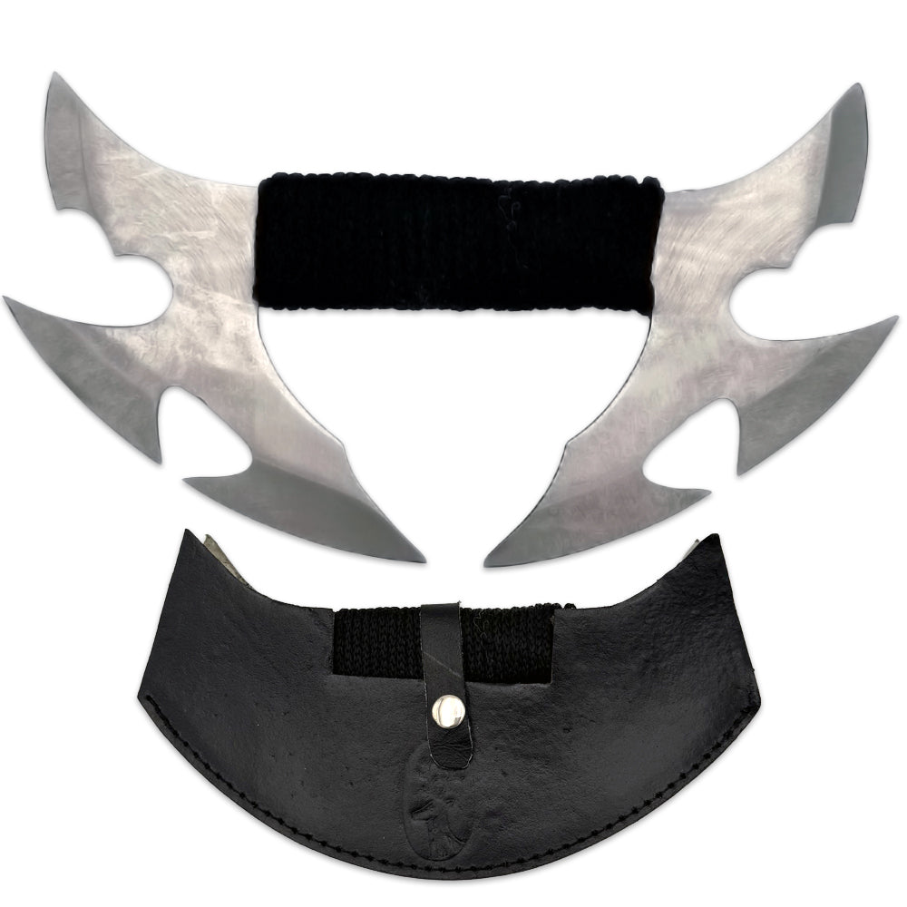 AB-90 8 inch Two-Sided Skinner Knife with Sheath