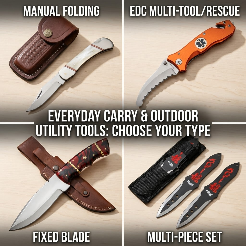 Everyday Carry & Outdoor Utility Tools (Select Your Type) - view 2
