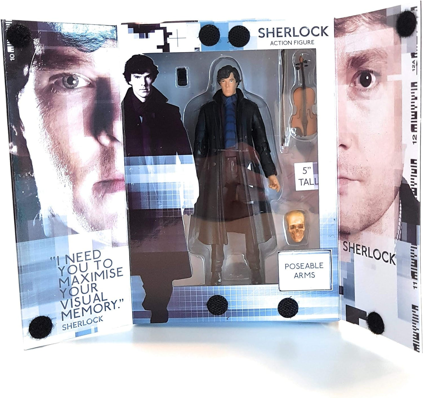 Figura de acción de escala de 5 pulgadas de Sherlock