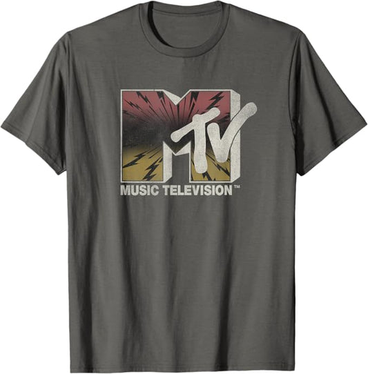 Men's Big & Tall MTV Electric Logo Graphic Tee T-Shirt