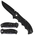 KS 103-BK 4.5 inch Black ABS Outdoor Camping Tool Multifunctional Fruit Folding Knife