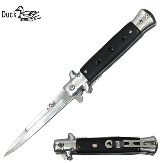 DK 0014-BK 5" Black Duck USA Classic Assist-Open Folding Knife