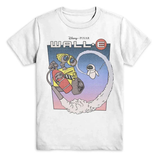 Boy's Disney Boys Wall-e and Eve in Space Tee T-Shirt