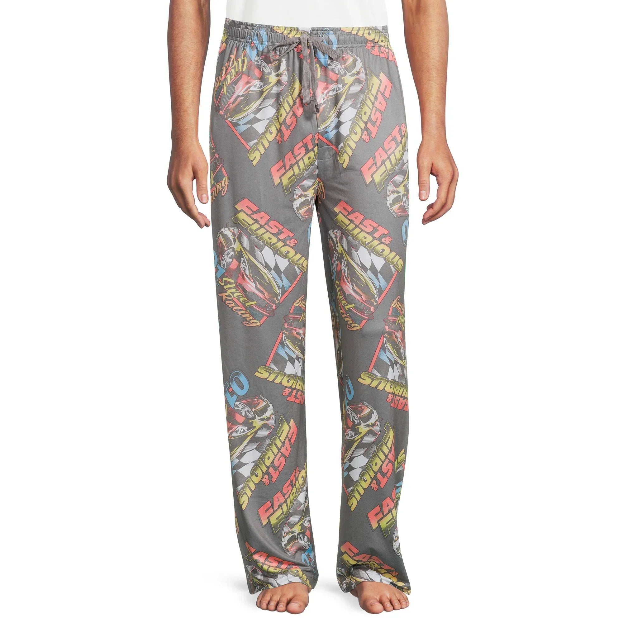 Men's Fast & Furious Logo Pajamas Sleep Pants