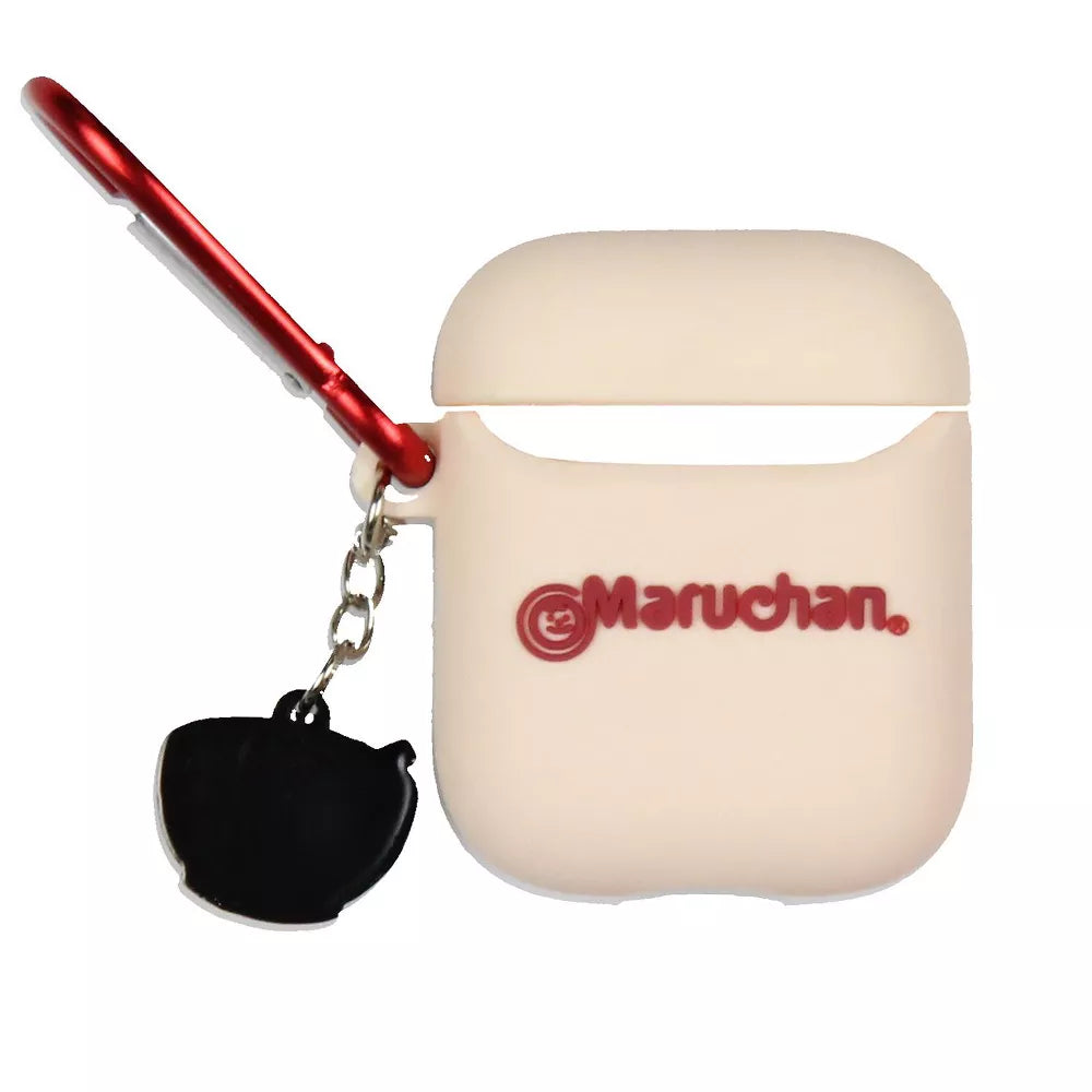 Maruchan Ramen Instant Lunch Send Noods Airpod Generation 1 and 2 Earbud Holder with Charm and Carabiner - view 2